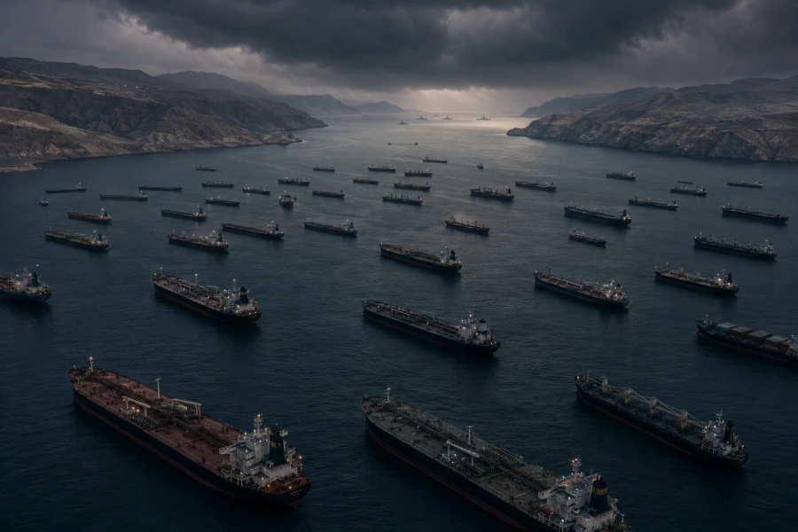 Qatar Halts All Shipping